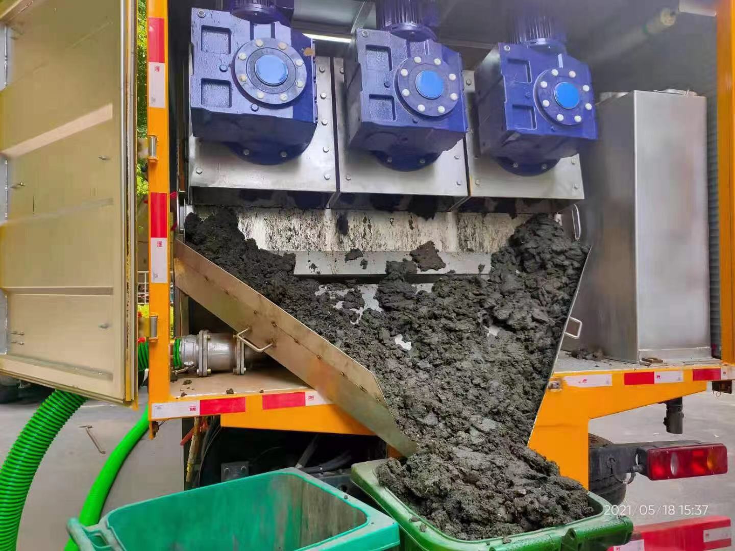 阆中化粪池清掏城市维护站-泥浆净化干湿分离处理